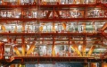 Staff members work on Bozhong 19-6 condensate gas field in China's Bohai Sea. Photo by Du Penghui/Xinhua.