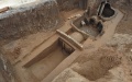 Ancient tomb were recently discovered in east China. Photo by Xinhua.