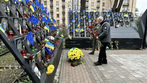 Наш народ поражает своей смелостью, преданностью и мужеством, – Артур Палатный во время почтения памяти Героев Небесной Сотни