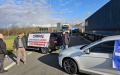 Slovak carriers block checkpoint on border with Ukraine