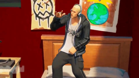 Колаборація Fortnite і Eminem. Фото: Shadyind