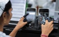 The China's output of mobile phones. Photo by Xinhua.