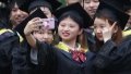 The estimated number of university graduates across China. Photo by Xinhua.