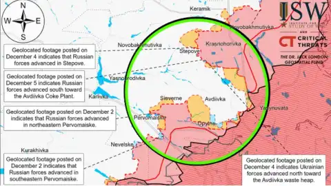 AFU force occupiers to retreat from 2 positions near Avdiyivka Coke Plant – ISW