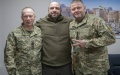 Umierov and Zaluzhnyi visit soldiers' positions on Eastern axis and discuss issue of training recruits