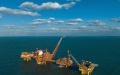 The Bozhong 19-6 condensate gas field in China's Bohai Sea. Photo by Du Penghui/Xinhua.