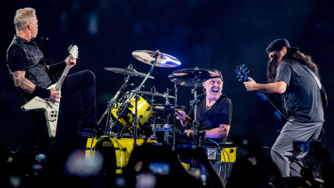 Metallica. Фото: Paul Bergen/Redferns