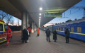 More than 100 passengers from Kherson railway station, which came under fire yesterday, reached Kyiv