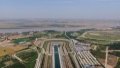 A project that crosses the Yellow River on the middle route of China's South-to-North Water Diversion Project. Photo by Xinhua/Liu Shiping.