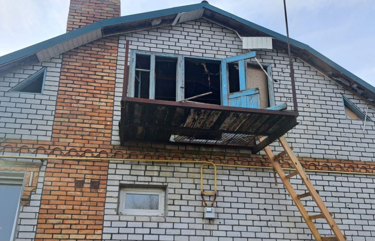Наслідки обстрілів на Дніпропетровщині. Фото: telegram/Сергій Лисак