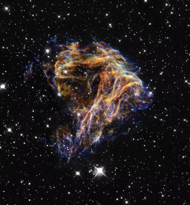 Вибух в космосі. Фото: NASA/STScI/AURA