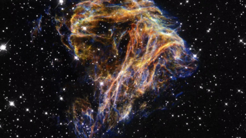 Вибух в космосі. Фото: NASA/STScI/AURA