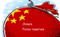 China's forex reserves. Photo by Xinhua.
