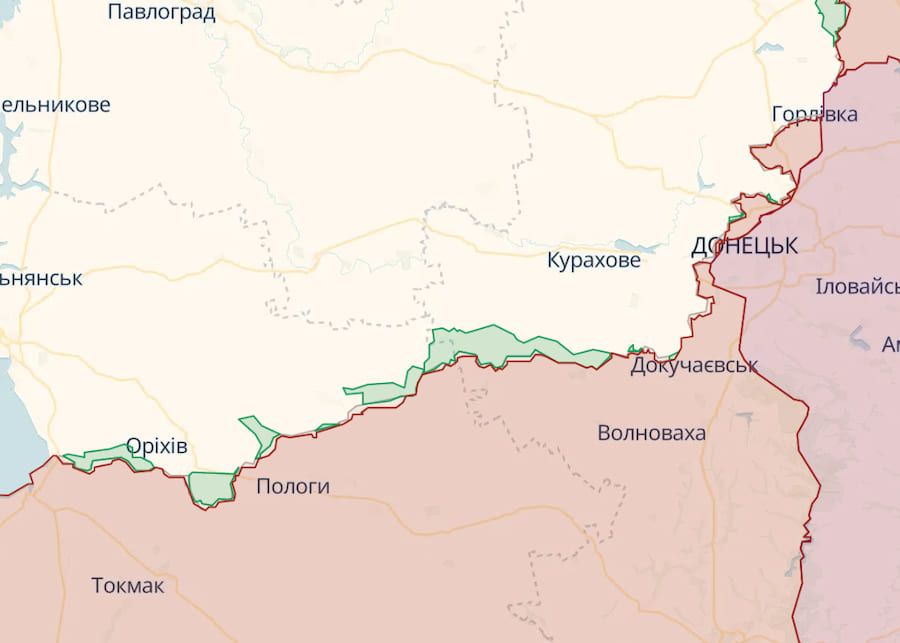 Зона відповідальності ОСУВ 