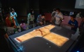 Visitors view an exhibit from the Mawangdui Tombs of the Han Dynasty (206 BC-220 AD) at Hunan Museum in Changsha, central China's Hunan Province. Photo by Xinhua/Chen Sihan.