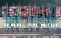 A cargo ship at a smart container terminal of Tianjin Port in north China's Tianjin. Photo by Xinhua/Zhao Zishuo.