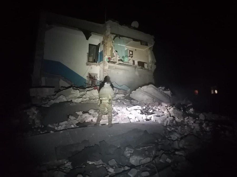 Наслідки обстрілу Нью-Йорка. Фото: Донецька ОВА