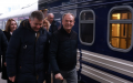 Polish Prime Minister Tusk arrives in Kyiv on Ukraine's Unity Day
