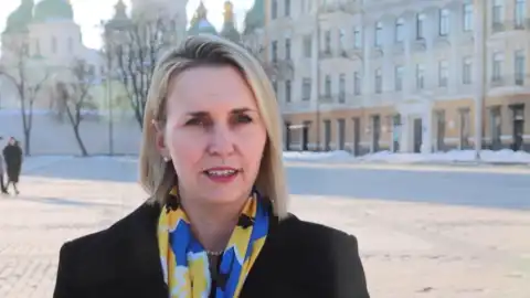 Бріджет Брінк. Кадр відеопривітання