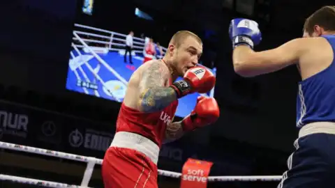 Arkady Kartsan. Photo: Ukrainian Boxing Federation