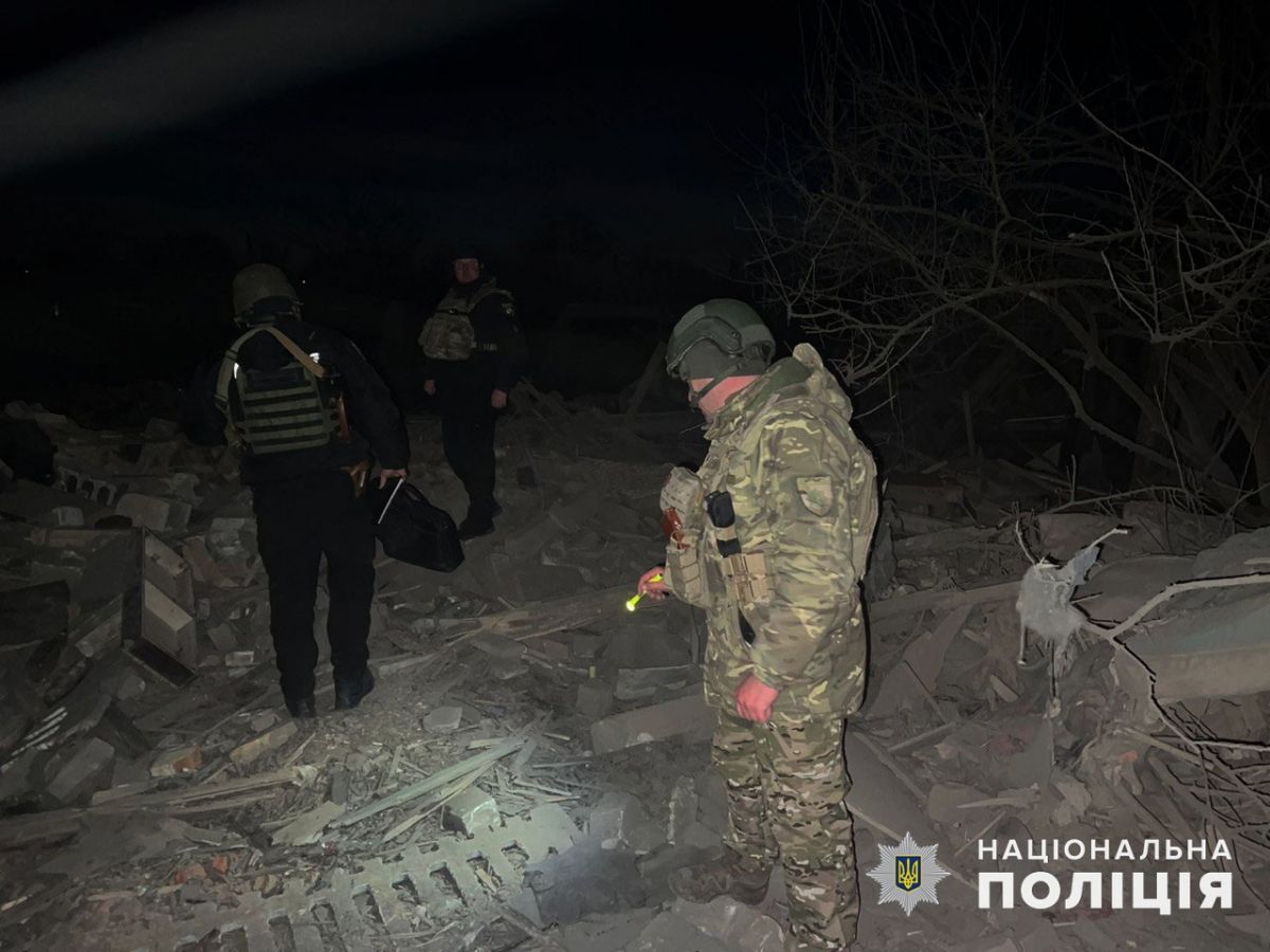 Служби працюють на місці. Фото: Національна поліція 