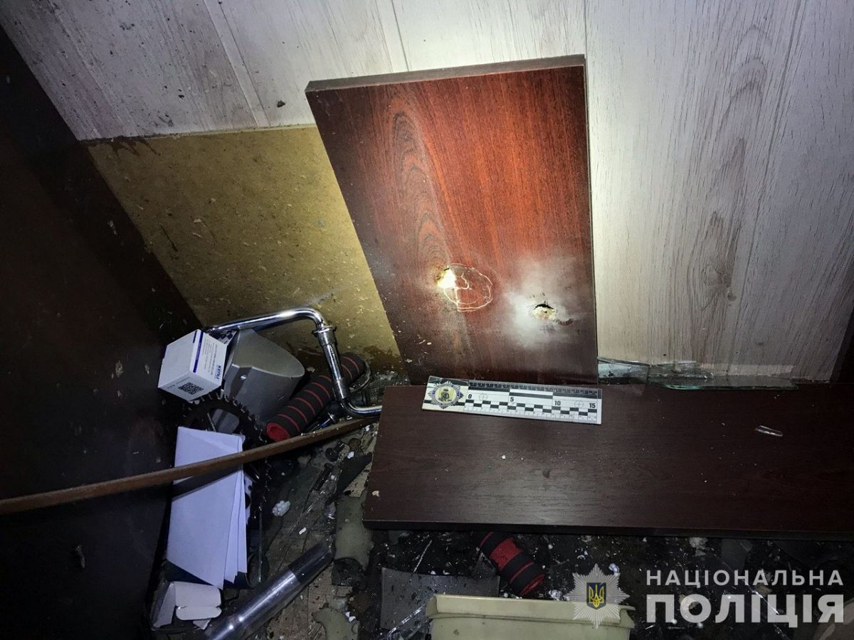 Пошкоджене житло. Фото: Поліція Дніпропетровської області.