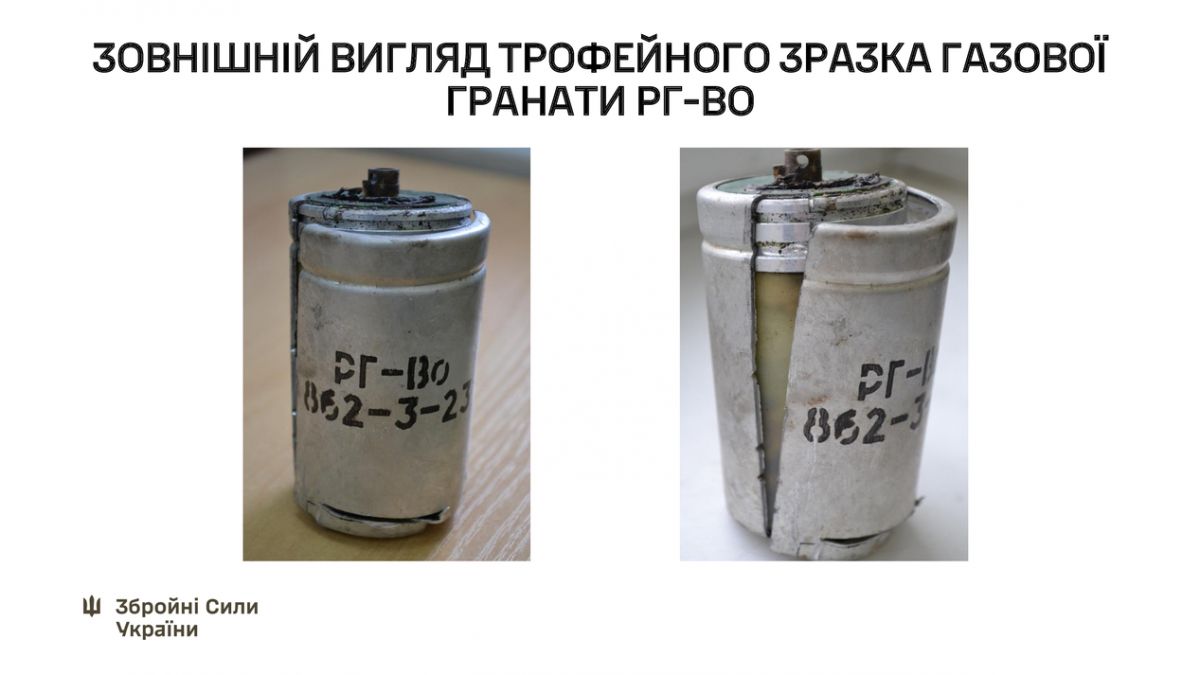 Граната РГ-Во. Фото: Вооруженные силы Украины