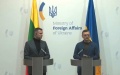 Foreign Ministers of Ukraine and Lithuania discuss joint steps on drone production for AFU