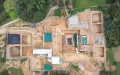 Chinese archaeologists have discovered a large group of ancient trench-enclosed tombs. Photo by Xinhua.