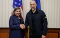 Shmyhal discusses implementation of anti-corruption and corporate reforms with Nuland