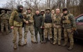 Zelenskyy visits front kilometer from positions of russian troops in Zaporizhzhia axis