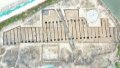 A massive building foundation unearthed in the southern part of the Tingshan Site of the Tingshan complex in Shaoxing, east China's Zhejiang Province. Photo by Xinhua.