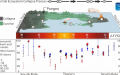The pattern of terrestrial ecosystem collapse process at different latitudes at the end of the Permian period. Photo by Xinhua.