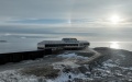 The view of China's Qinling Station in Antarctica. China's Qinling Station in Antarctica, the country's fifth research station in the continent, started operation. Photo by Xinhua.