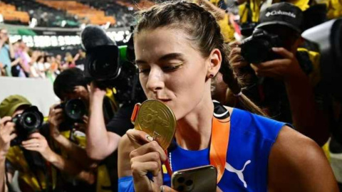 Магучіх здобула перемогу на Millrose Games у США, побивши 35-річний рекорд турніру