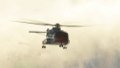 China's independently-developed AC313A large civil helicopter going through cold-weather flight tests in Mohe, northeast China's Heilongjiang Province.  Photo by Aviation Industry Corporation of China/Xinhua.