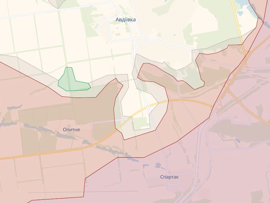 А ось так, на думку OSINT-аналітиків, вона виглядає зараз. Фото: deepstatemap.live