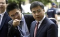 Liu Liange, (on right). Photo by Xinhua.