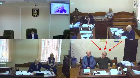 Суд над Пашинским. Фото: скриншот видео 