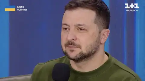 Зеленський на прес-конференції. Скріншот