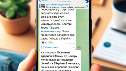 Телеграм-канал Украинские Новости. Коллаж: УН с использованием Dall-E 3