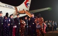 Telecom scam suspects handed over to China. Photo by Xinhua.