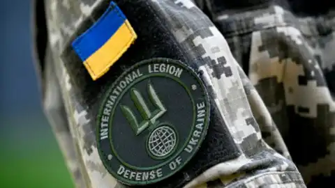 Шеврон Інтернаціонального легіону. ЗСУ. Фото: Радіо свобода