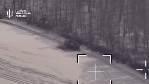 На території Росії успішно атакували "Панцирь С-1". Скриншот відео: Telegram/Головне управління розвідки МО України
