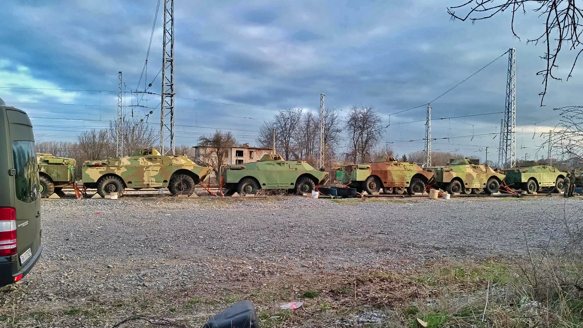 Військова техніка Болгарії. Фото: facebook/cecko.ot.cefin