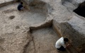 Ancient path reserved for emperor, magnificent gate discovered in east China. Photo by Xinhua.