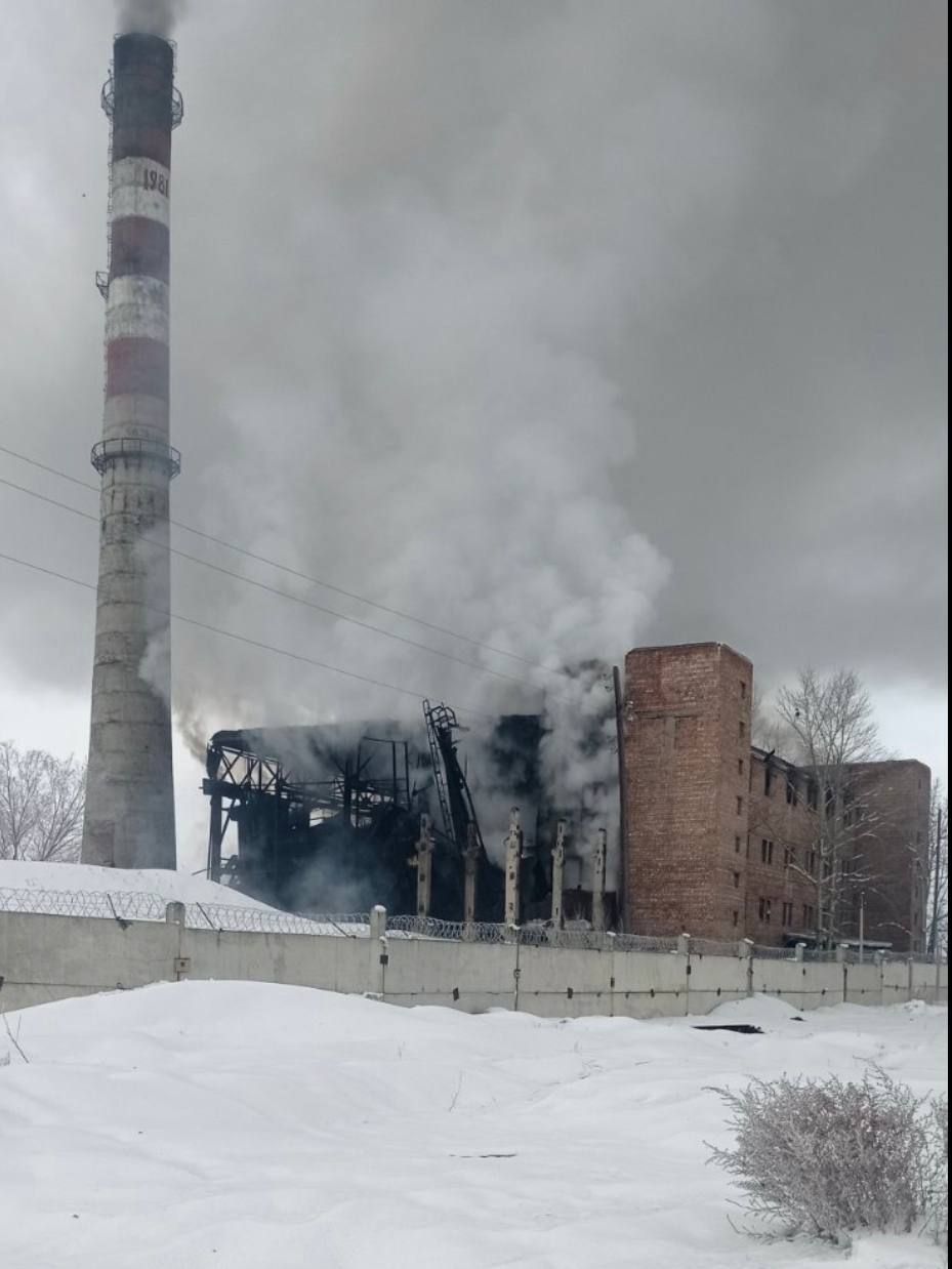 Пожар на ТЭЦ