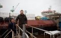 Zelenskyy in Turkiye inspects construction of corvettes for Ukrainian Navy