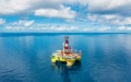A drilling platform at the Kaiping South oilfield in the eastern part of the South China Sea. Photo by Xinhua.