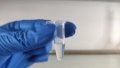 A sample of an intelligent DNA nano-device displayed in Nanjing, capital of east China's Jiangsu Province. Photo by Xinhua.